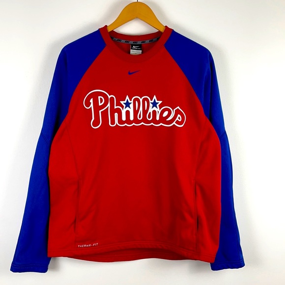 ✨3/$25✨MLB Phillies Logo Nike Pullover Sweatshirt